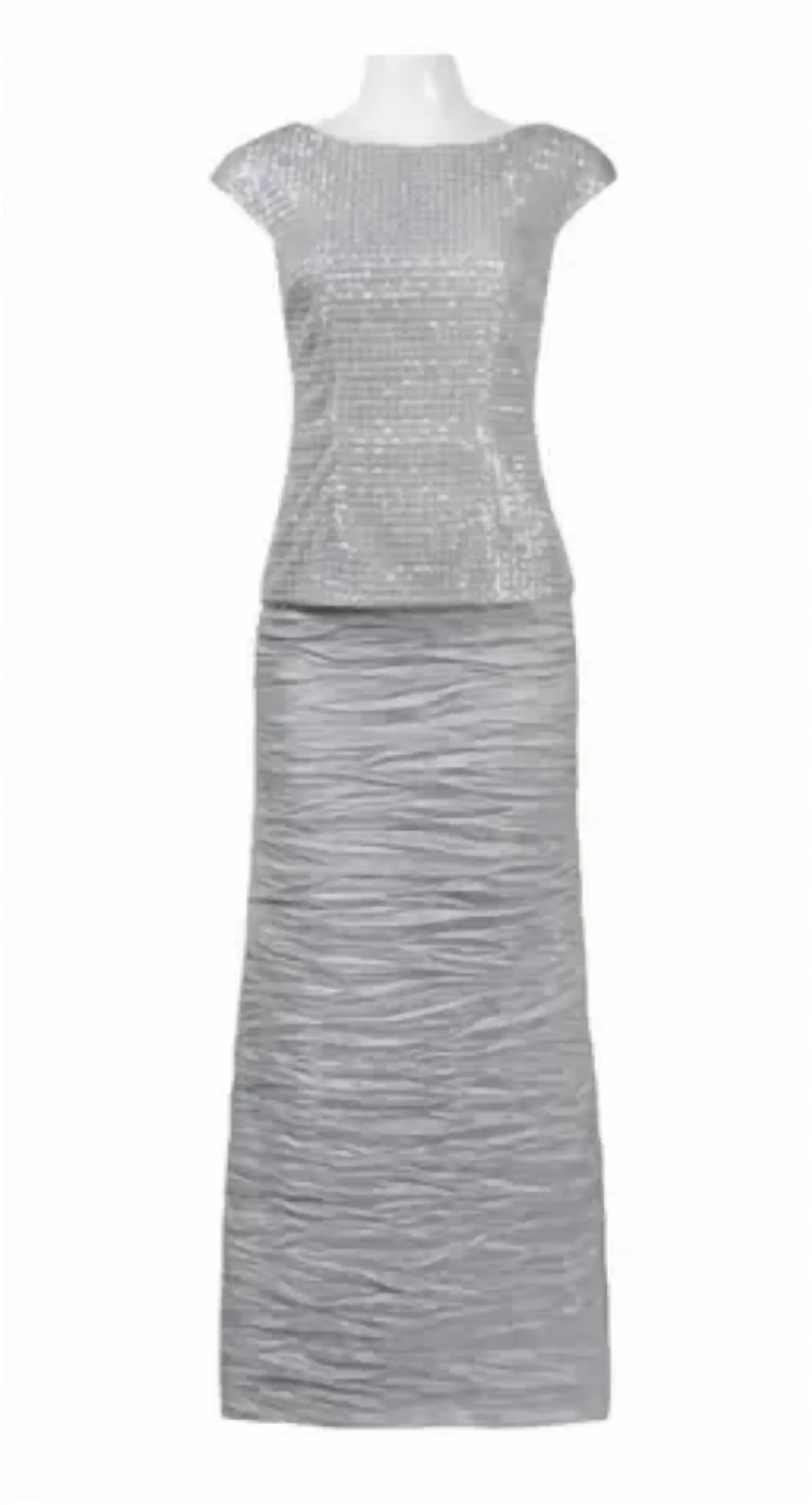 Alex Evenings - Women's Long Embroidered Wedding Dress