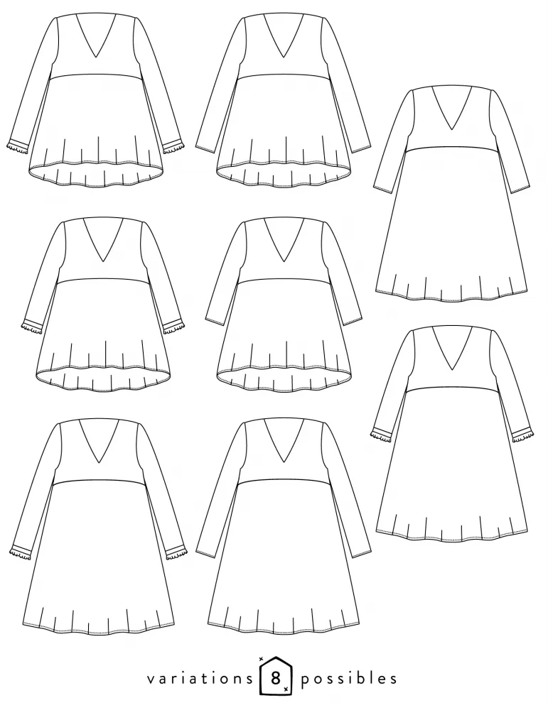 Atelier Scämmit Zephir Blouse and Dress