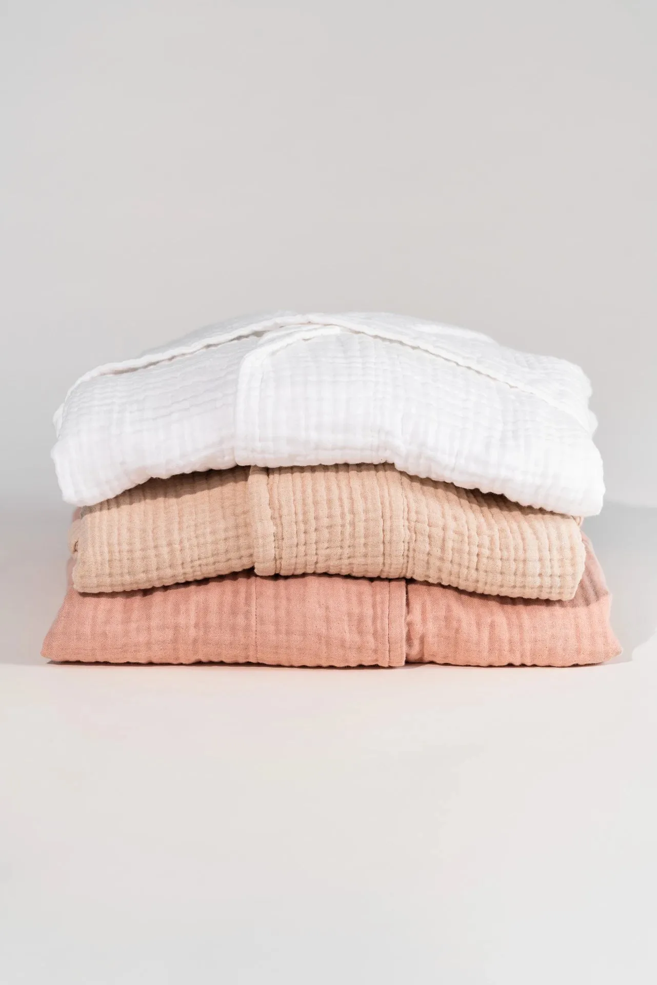 Bulut Gauze Bathrobe – White