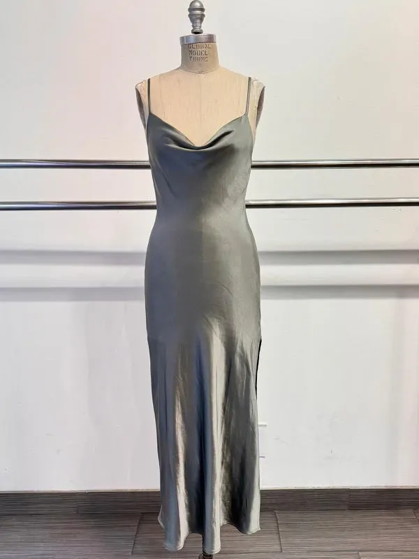 Cannes Silky Satin Mermaid Dress