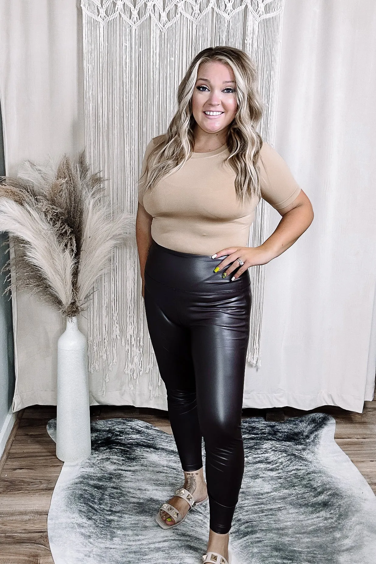 Caramel Thick Banded Bodysuit