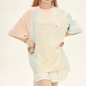 Dopamine Color-Block T-Shirt