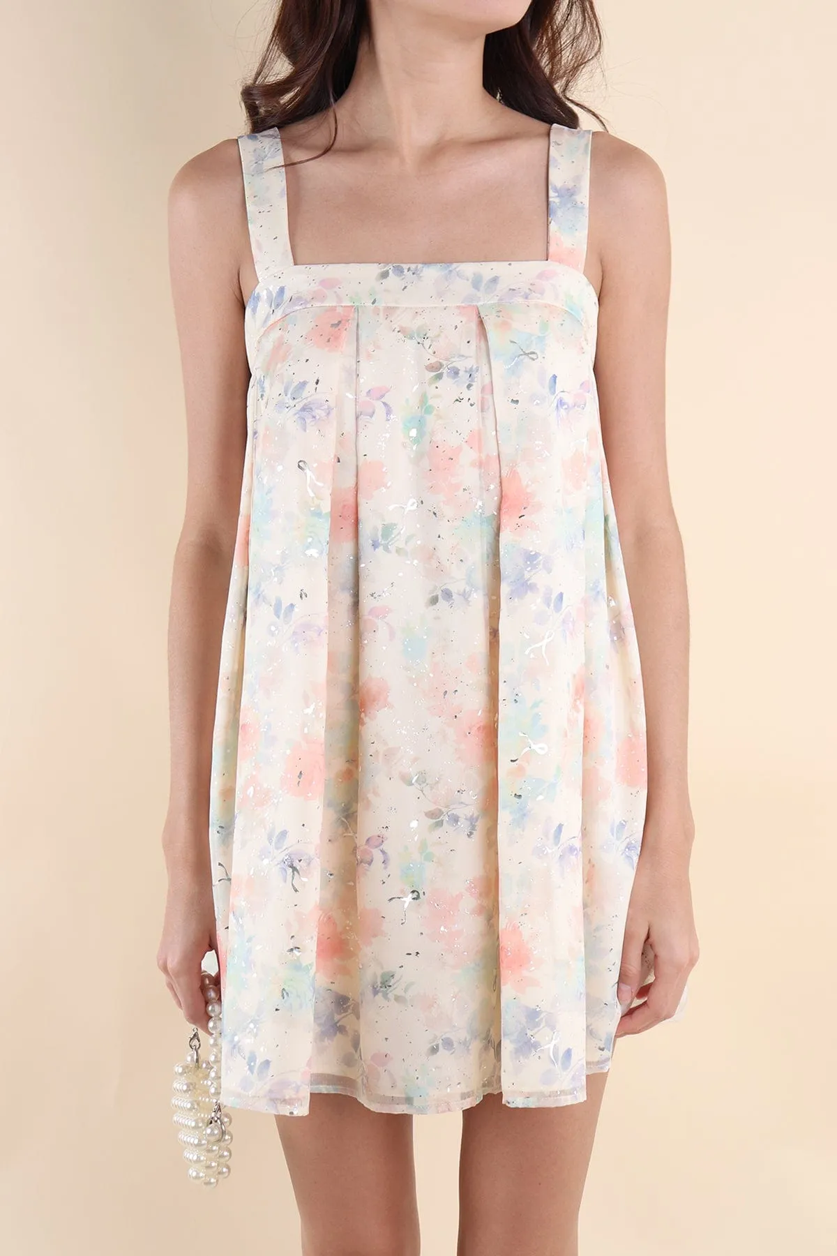 DREAMER TRAPEZE IN VIOLET PEACHES