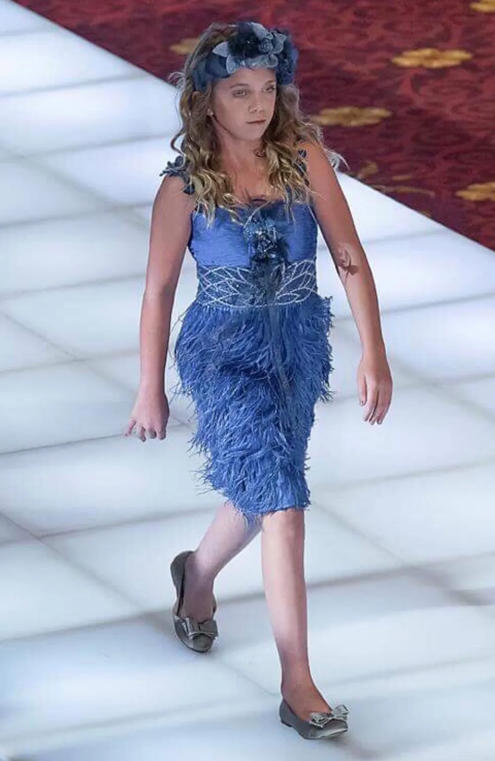 Feather Cocktail Dress - Jovani