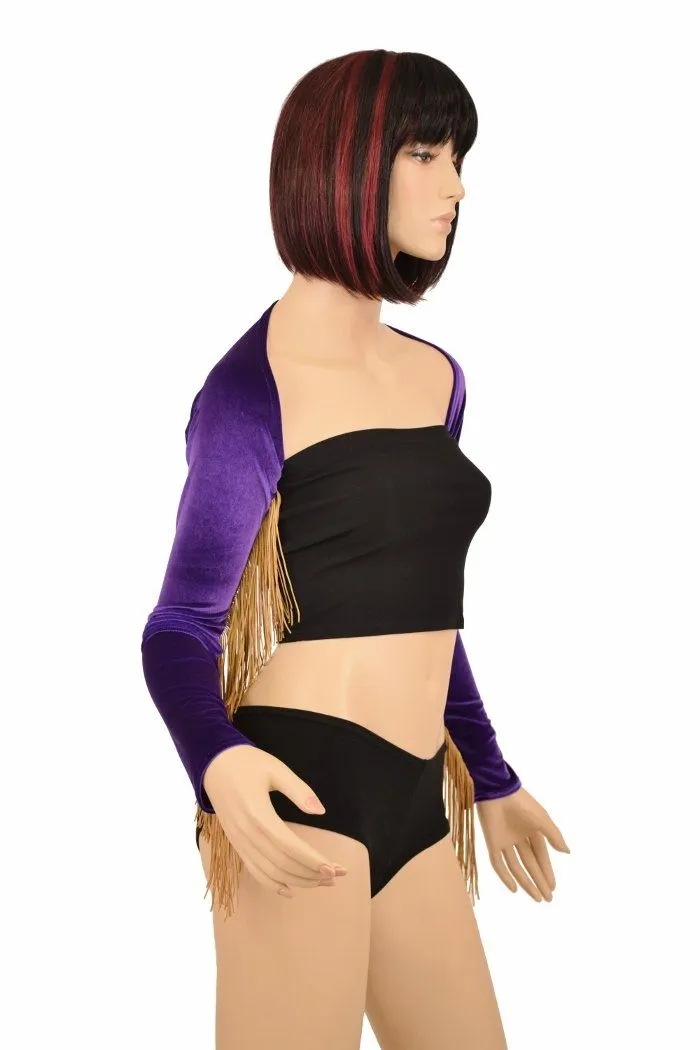 Fringe "Samba Sleeve" Dance Shrug
