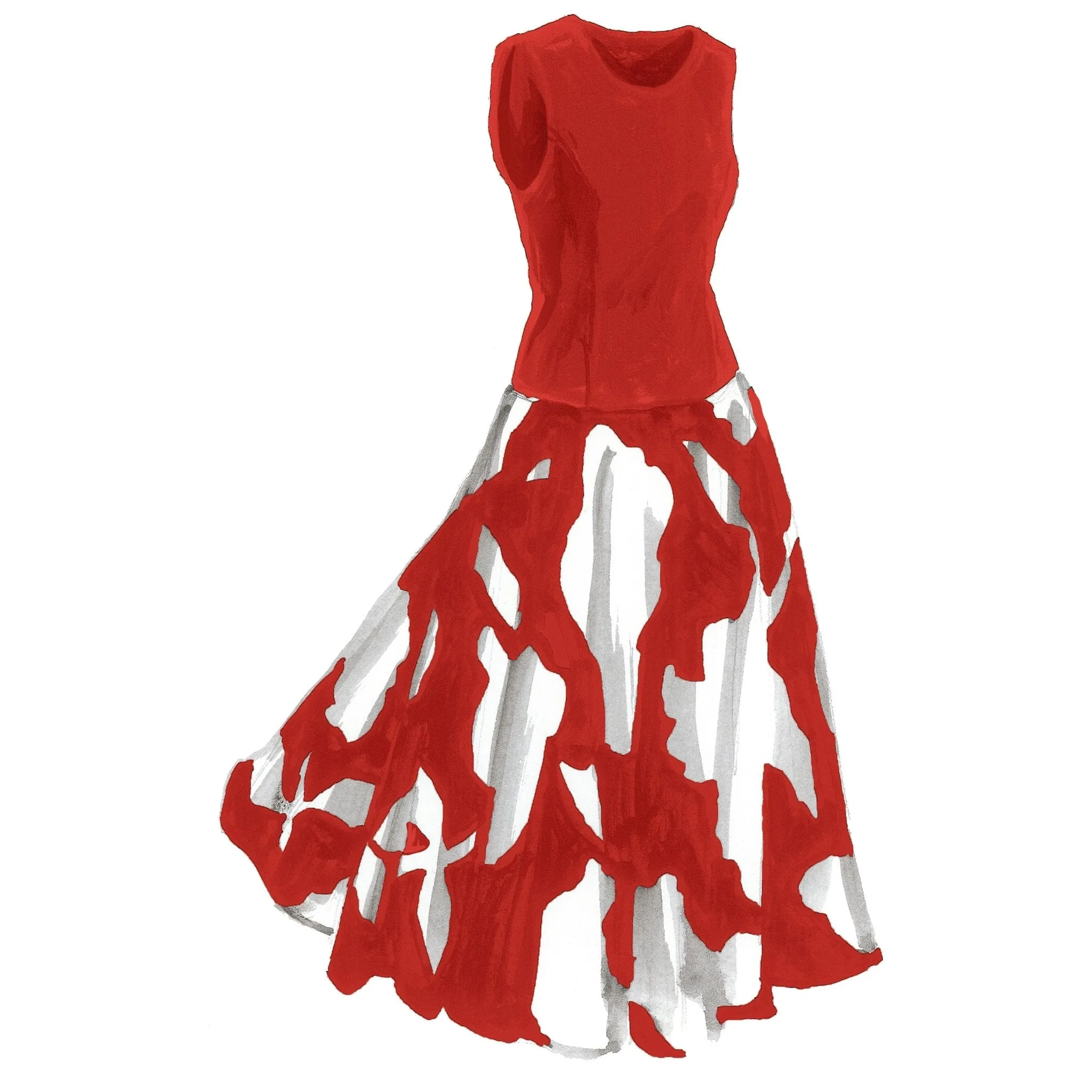 Italian Floral Dress