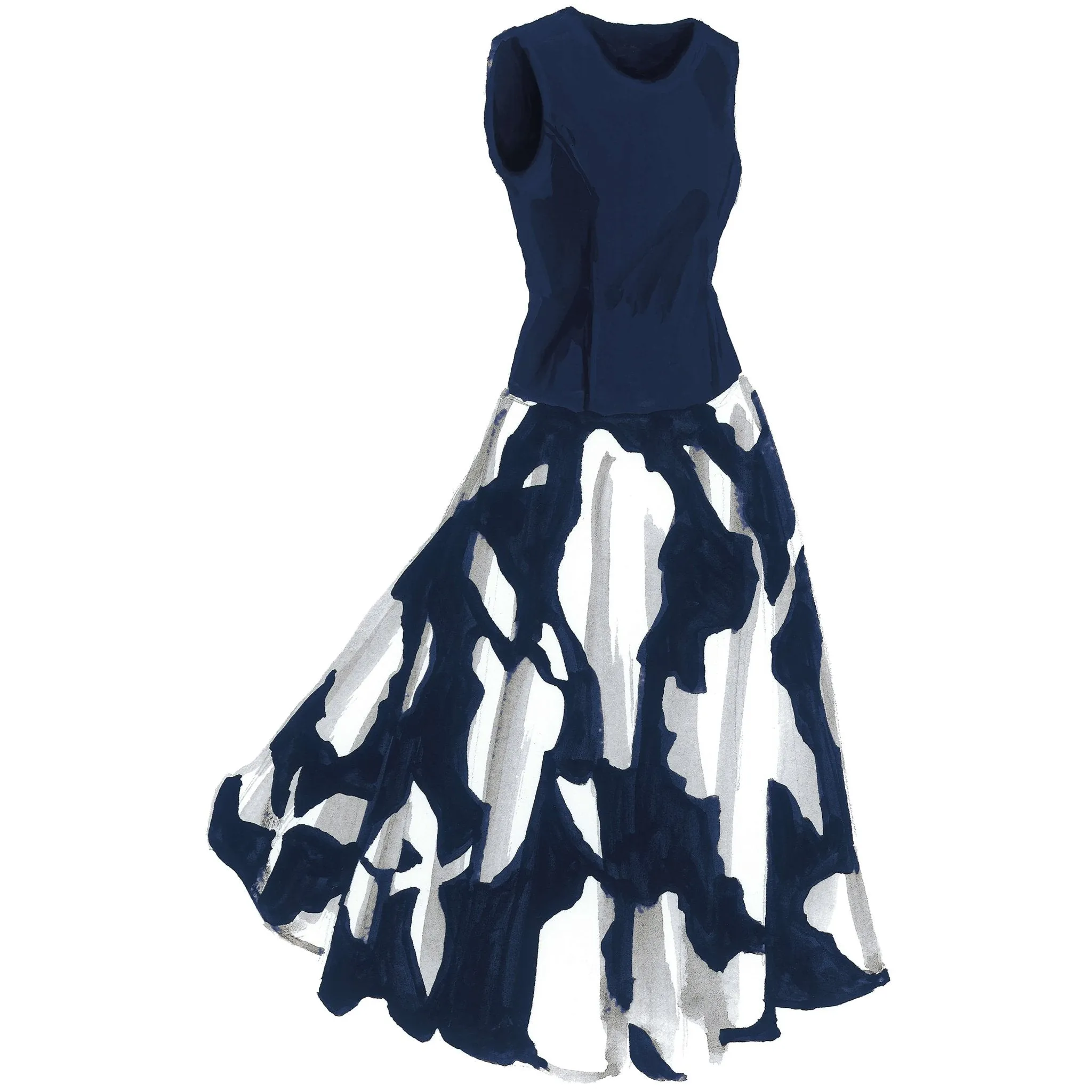 Italian Floral Dress