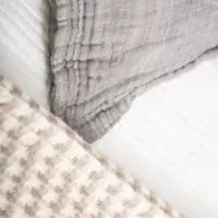 Neunest Gauze Bedding Set – White – 100% Cotton
