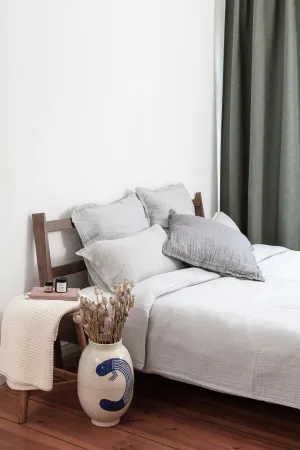 Neunest Gauze Bedding Set – White – 100% Cotton