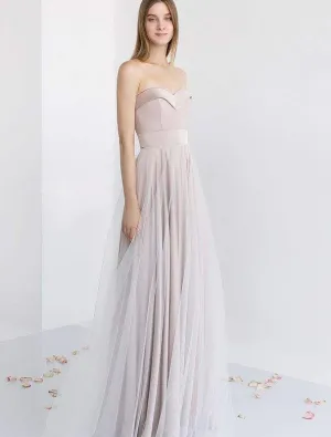Ofay Silver Evening Dress