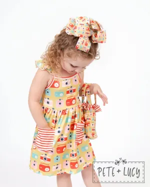 Retro Summer Sleeveless Dress