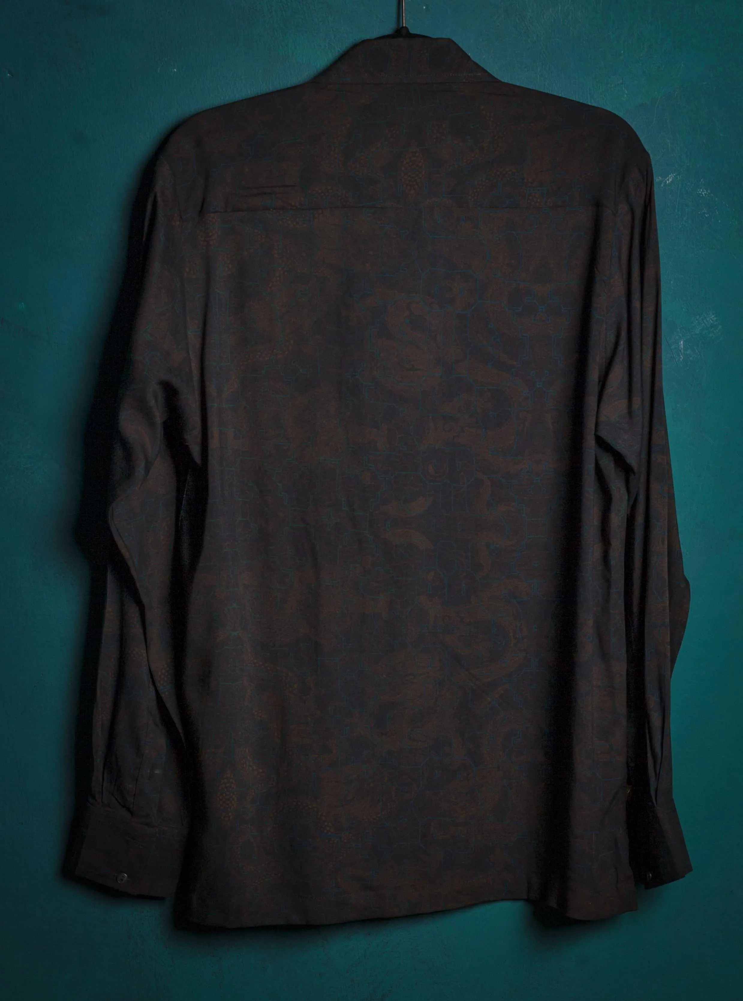 Shirt Men Fullsleeves / Viscose - GOLDEN DRAGON