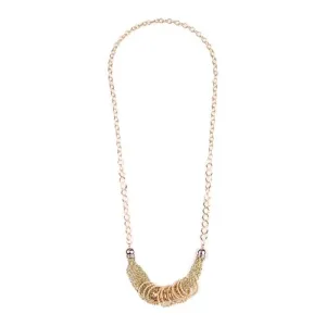 Simple Gold/Chain Mesh Necklace