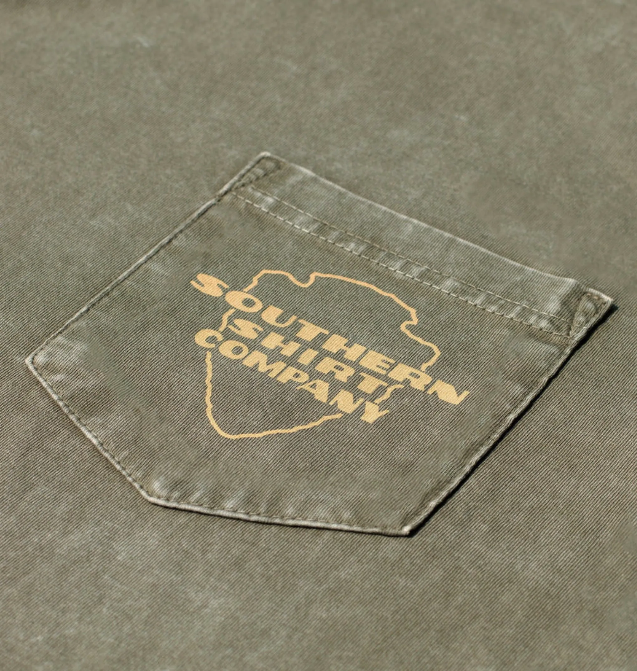 Southern Shirt - National Parks & Rec LS Tee - Dusty Olive