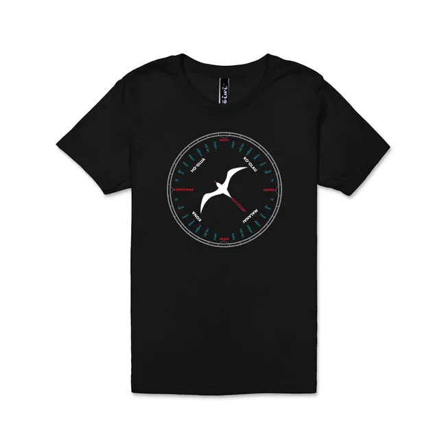 Star Compass with the Koa‘e ʻula Keiki Tshirt