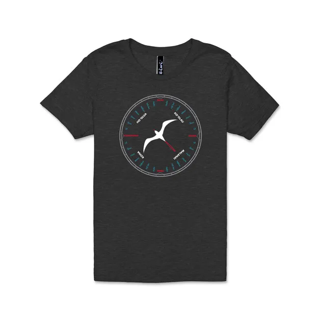 Star Compass with the Koa‘e ʻula Keiki Tshirt