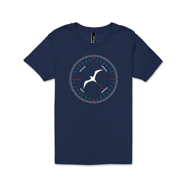 Star Compass with the Koa‘e ʻula Keiki Tshirt