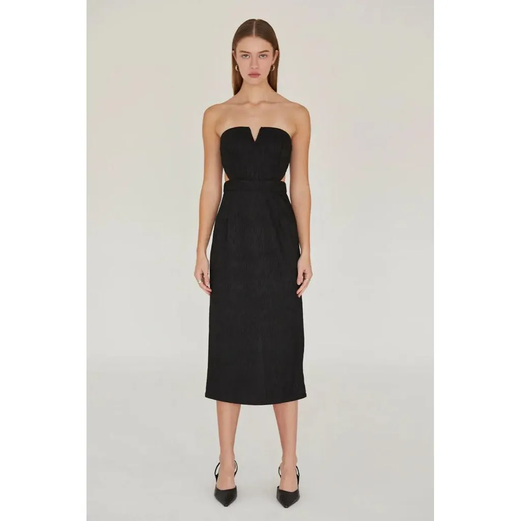 STRAPLESS DRESS