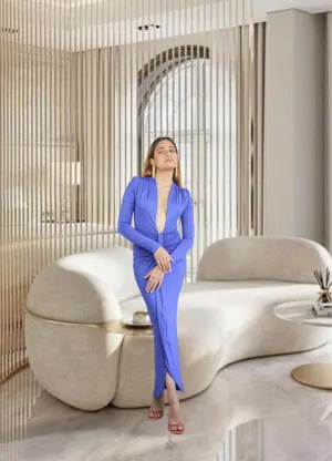 Temperance Dress Blue