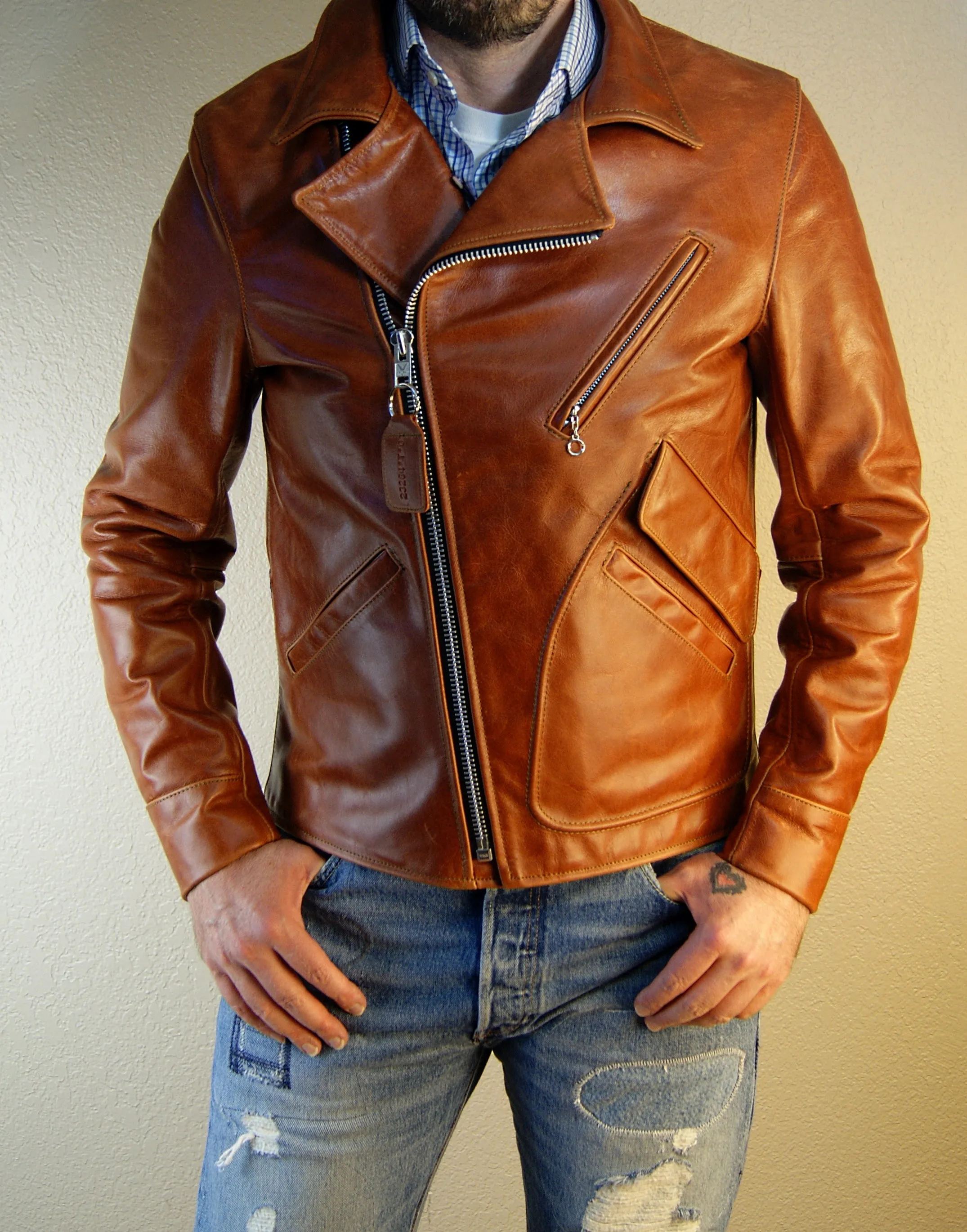 Vanson Gambler, size 42, Cedar Bainbridge