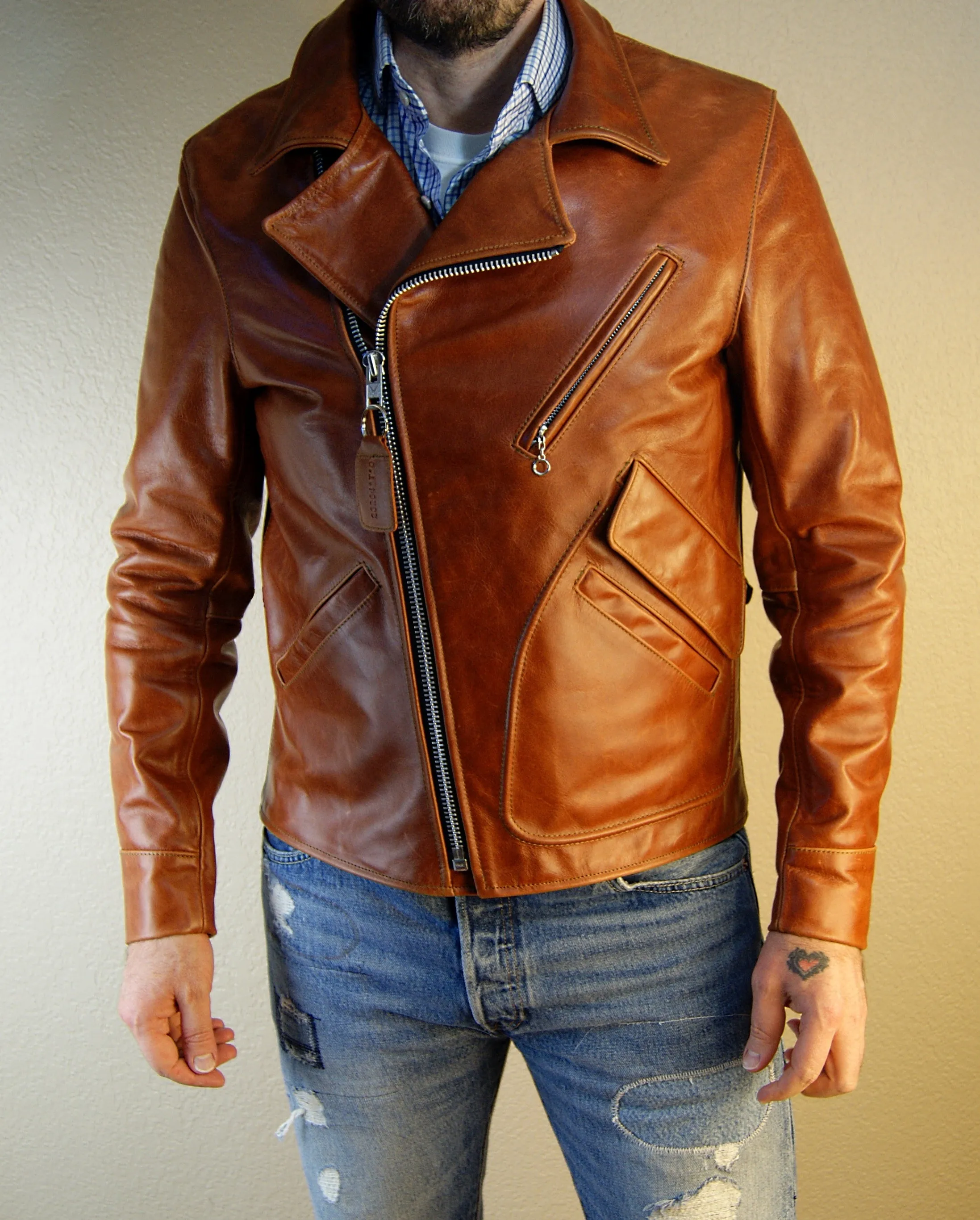 Vanson Gambler, size 42, Cedar Bainbridge